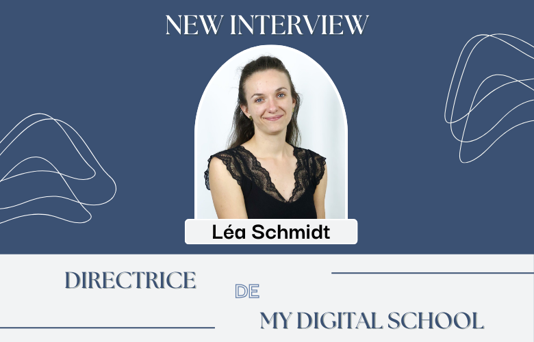 portrait de la direction de my digital school : léa schmitt